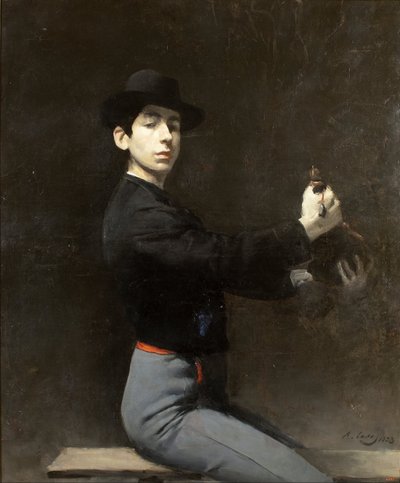 Self-portrait by Ramon Casas i Carbo